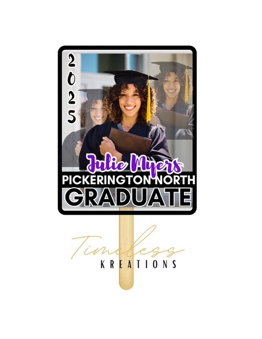 Graduation Hand held Fans