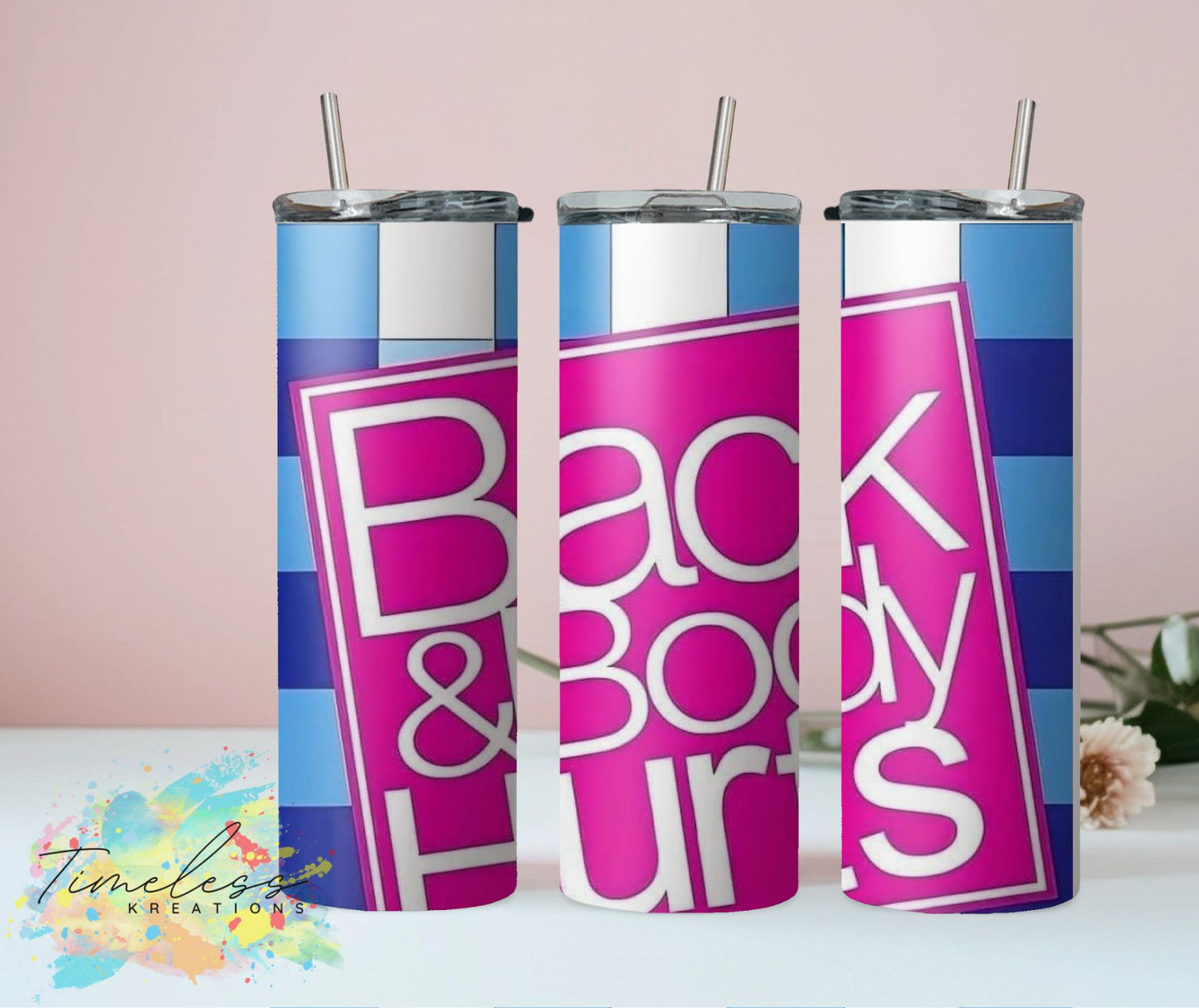 20oz Stainless Steel skinny Tumbler