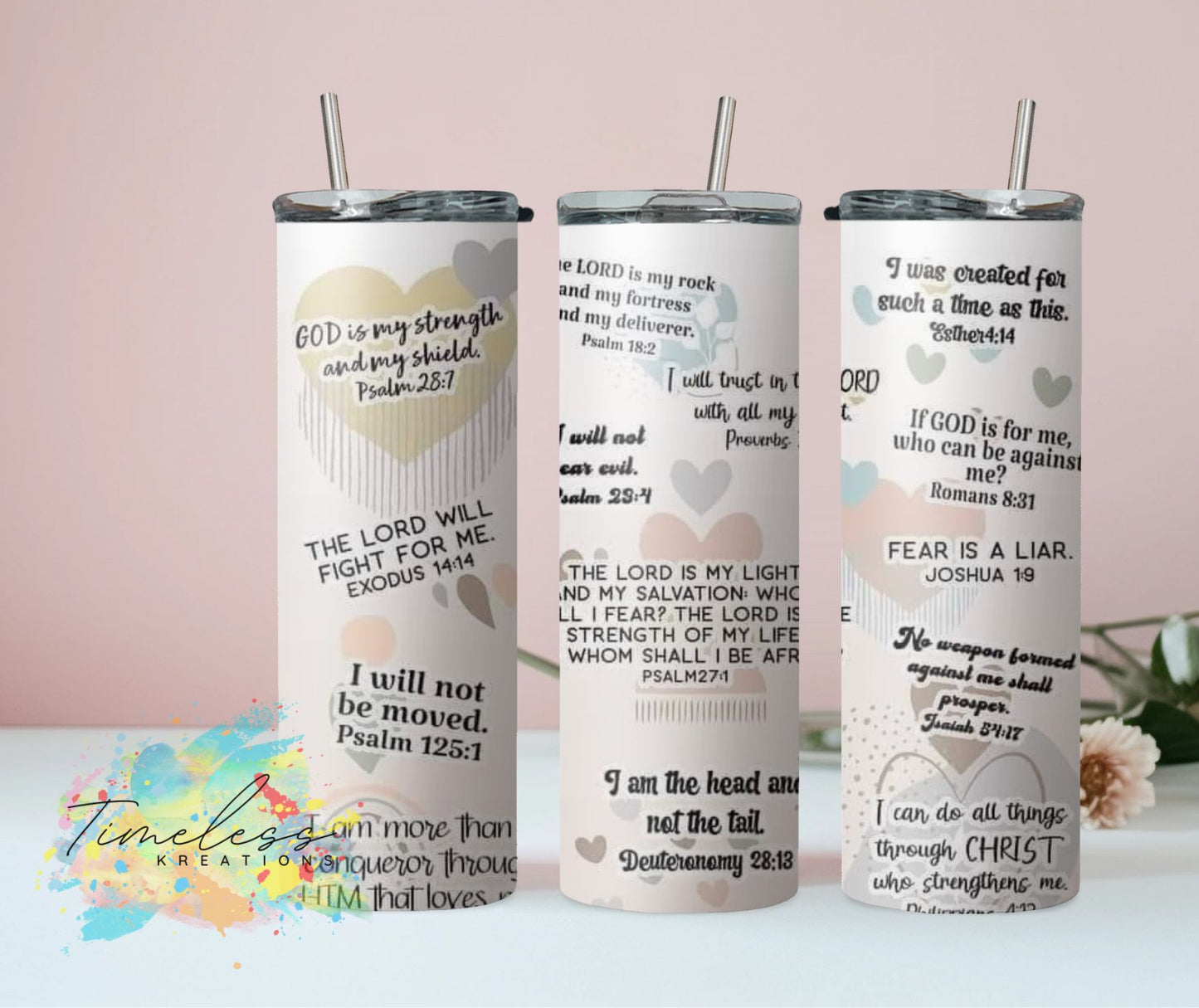 20oz Stainless Steel skinny Tumbler