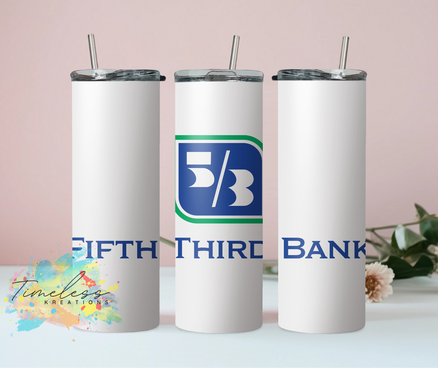 Custom stainless steel tumbler