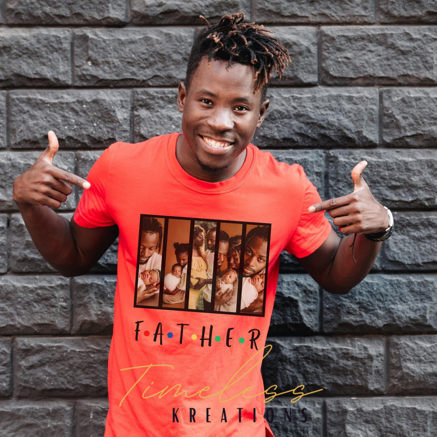 “Father” friend style t-shirt