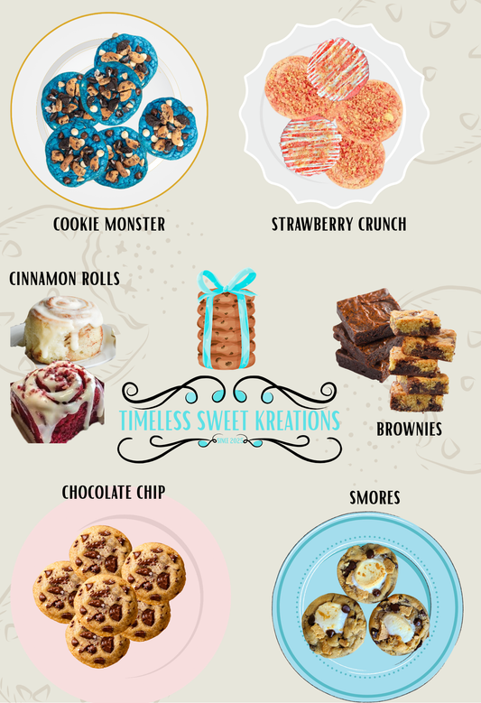 Timeless Sweet Kreations Gourmet Cookies