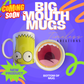 11oz Big Mouth Character Full Top and Bottom Design Glass Mug