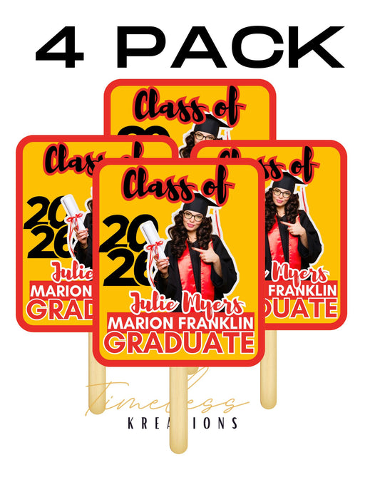 Graduation Hand held Fans