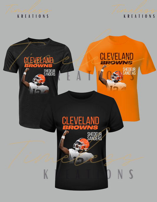Cleveland Football Season Browns QB Rookie T-shirt