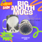 11oz Big Mouth Character Full Top and Bottom Design Glass Mug