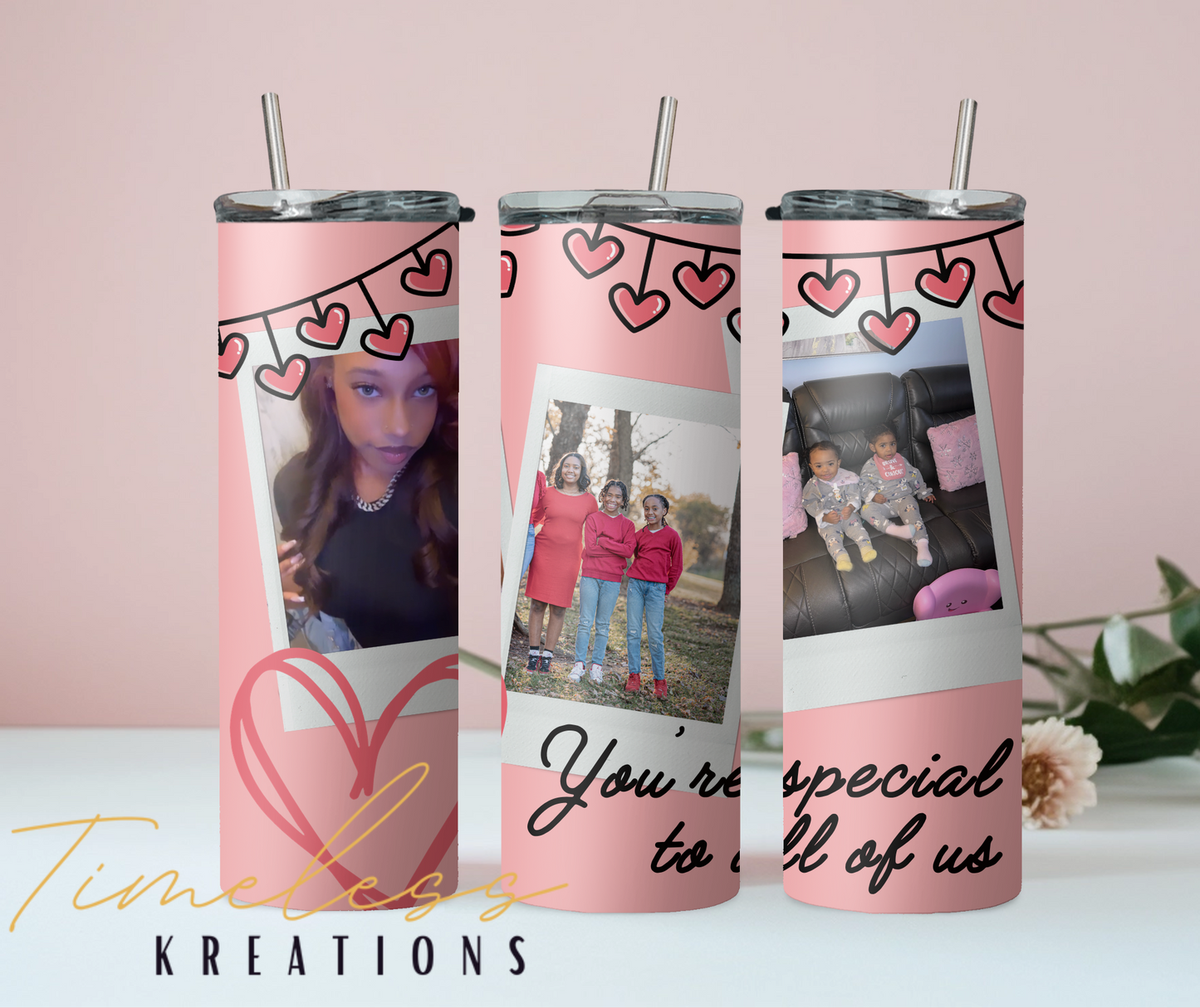 Valentine's Day Tumbler set-(preorder item)