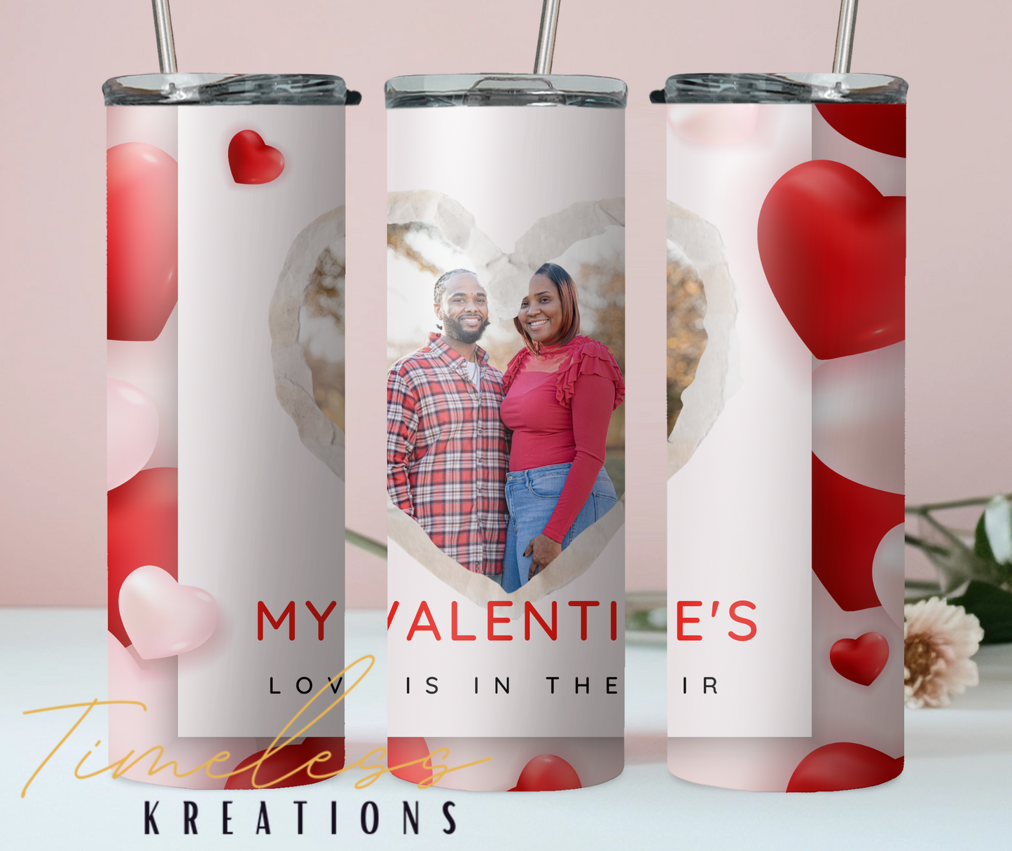 Valentine's Day Tumbler set-(preorder item)