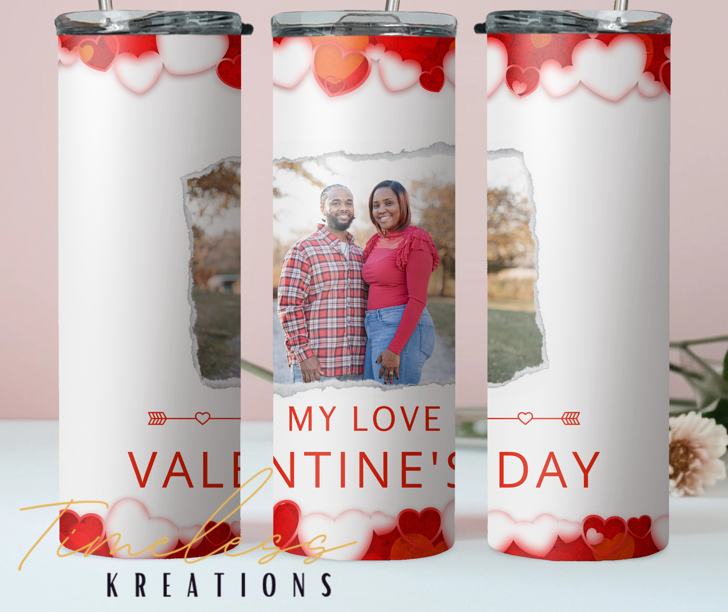 Valentine's Day Tumbler set-(preorder item)