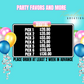 Digital File Only-Any Party Theme Decor. We edit, you download and print!