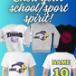 High School Sports Team Spirit T-shirt and Sweatshirt