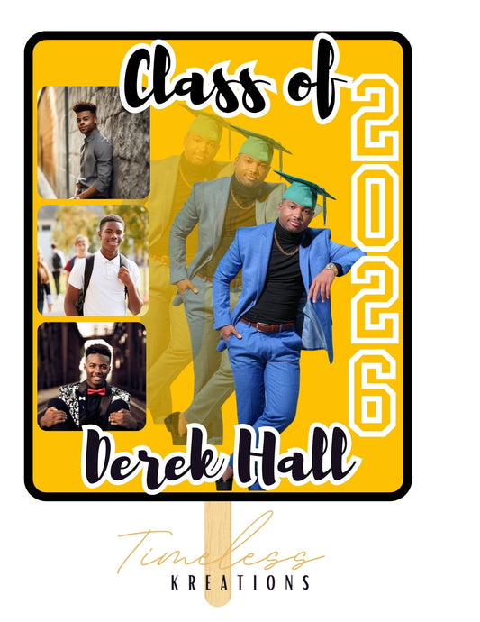 Graduation Hand held Fans