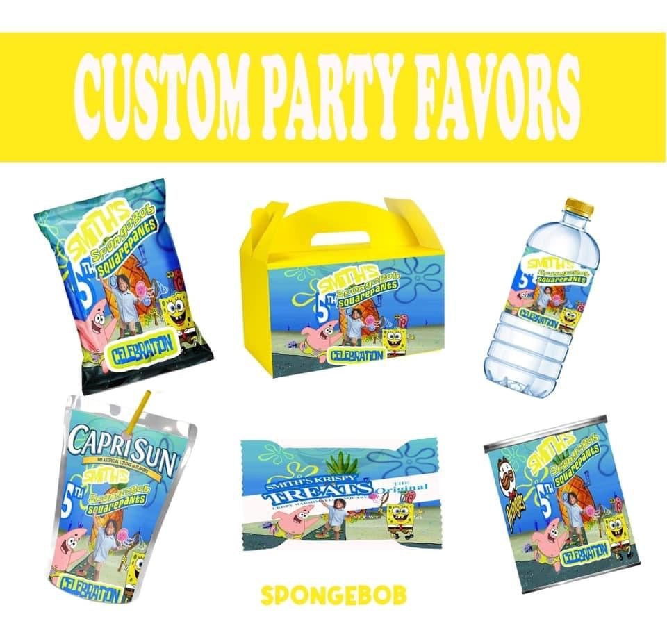 Digital File Only-Any Party Theme Decor. We edit, you download and print!